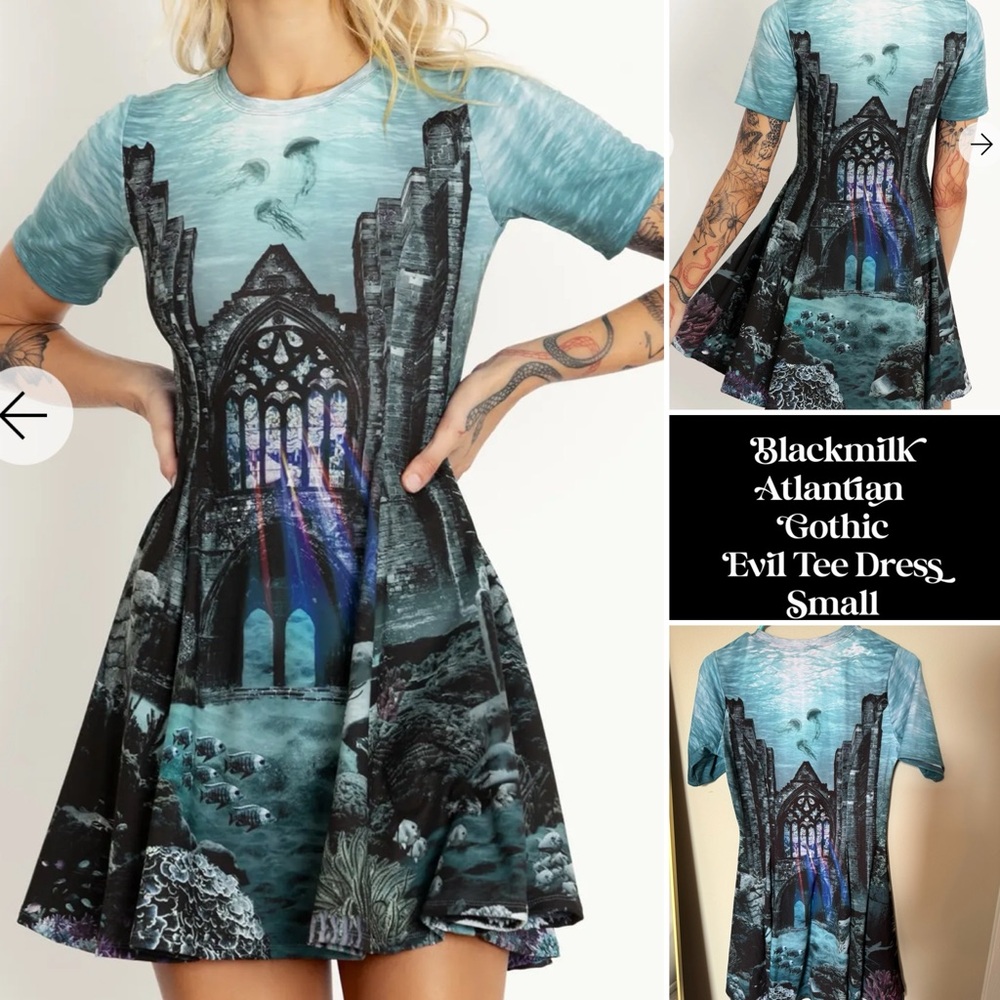 Blackmilk Atlantan Gothic Evil Tee